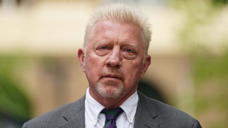 Boris Becker - Tennis Great Says A Prisoner Tried To Kill Him While He Was In Jail In The UK