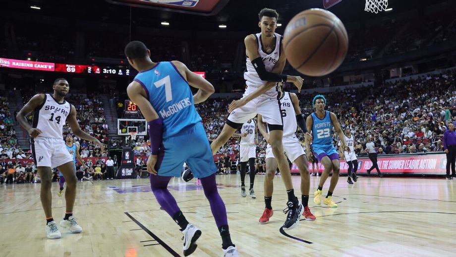 Evaluating Victor Wembanyama's Debut Performance For The San Antonio Spurs In NBA 2K24 Summer League