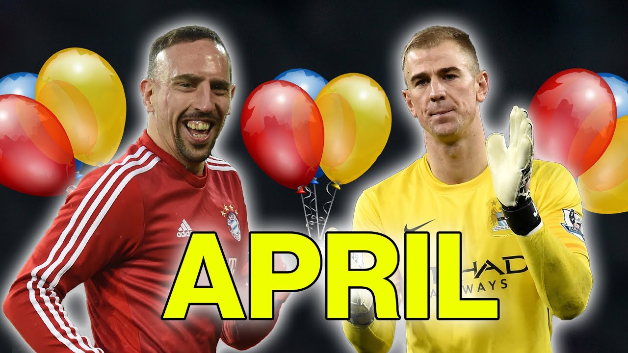 Top 10 Footballers Born In April: Celebrating Icons Of The Game 2024